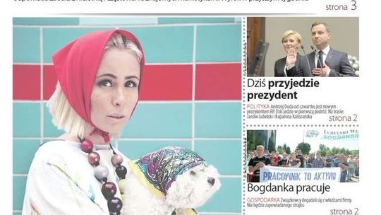 Jedynka Dziennika Wschodniego z 8 sierpnia 2015 roku