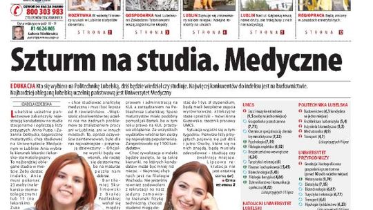 Jedynka Dziennika Wschodniego z 9.07.2012