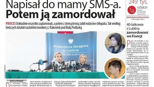 Jedynka Dziennika z 3.06.2015 