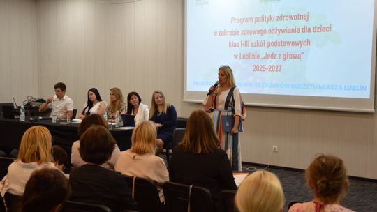 „Jedz z głową” wraca do szkół. Lublin rusza z trzecią edycją programu zdrowego żywienia