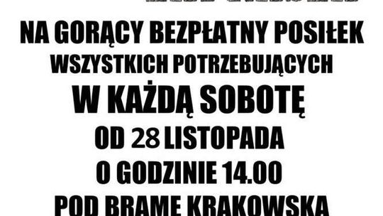 Jedzenie zamiast bomb w Lublinie. W sobotę pierwsza akcja w sezonie