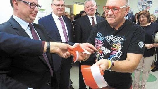Jerzy Owsiak i jego żona odwiedzą szpital w Białej Podlaskiej