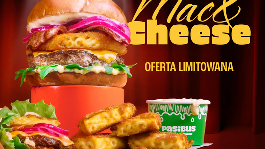 Jesienny comfort food nadchodzi. Pasibus serwuje panierowany Mac&Cheese!