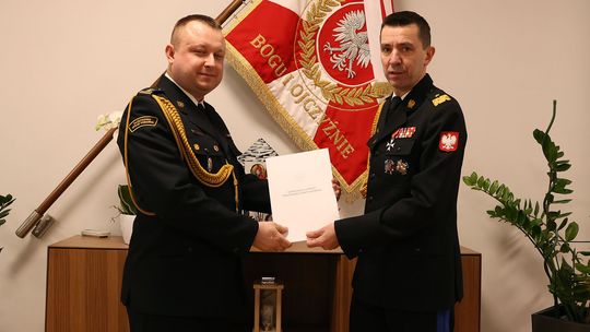 Jest nowy szef wojewódzkiej straży. Transfer z komendy miejskiej