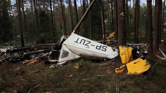 Jest raport po wypadku Dromadera i śmierci pilota Gawrona w Puszczy Solskiej