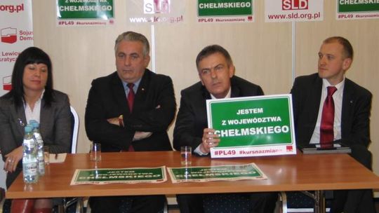 "Jestem z woj. chełmskiego". SLD chce znowu 49 województw