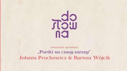 Jolanta Prochowicz i Bartosz Wójcik w Księgarni Dosłownej