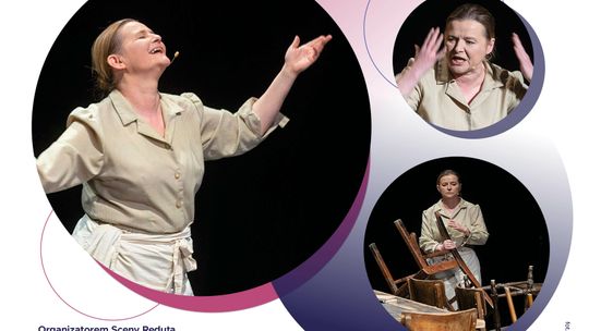 Jowita Budnik jako Rachela na deskach KDK