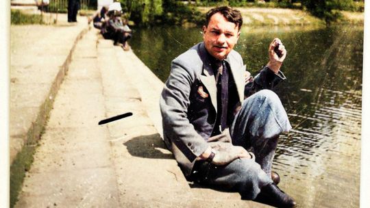 Józef Czechowicz nigdy nie miał kolorowego zdjęcia. Już ma a z nim przedwojenny Lublin