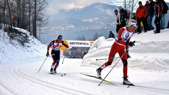 Justyna Kowalczyk i Marit Bjoergen odpadły w ćwierćfinale biegu w Szklarskiej Porębie!