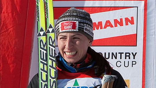 Justyna Kowalczyk wygrała pierwsze zawody z cyklu Tour de Ski na 3,1 km techniką dowolną