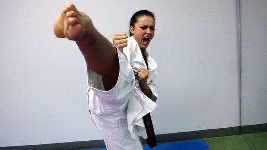 Justyna Marciniak główną faworytką mistrzostw Polski w karate tradycyjnym