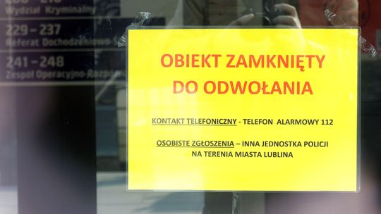 Już 13 lubelskich policjantów zakażonych koronawirusem. Komisariat zamknięty