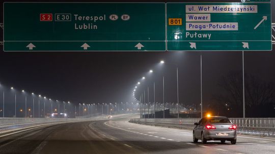 Już dziś łatwiejszy wjazd i wyjazd z Warszawy w stronę Lublina