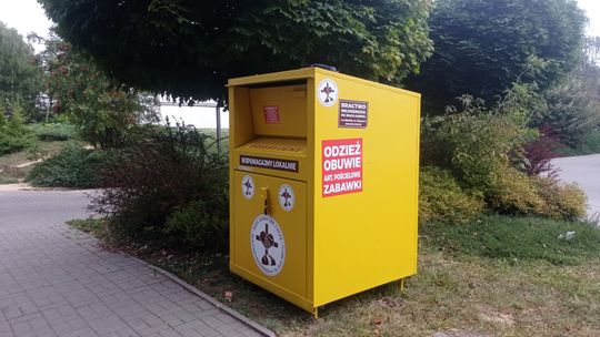 Już nie używasz? Możesz wrzucić do żółtego kontenera i pomóc