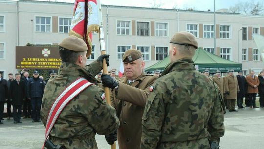 Już oficjalnie. Nowy dowódca lubelskich terytorialsów. Zdjęcia