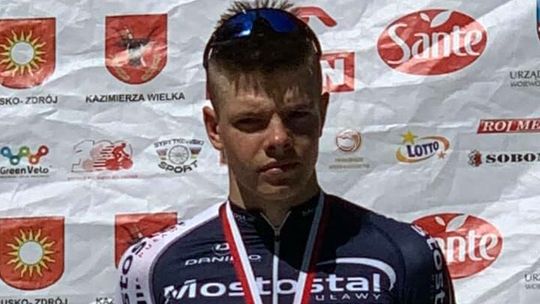 Kacper Maciejuk z Pogoni Mostostal Puławy wygrał zawody Pucharu Polski w Pińczycach