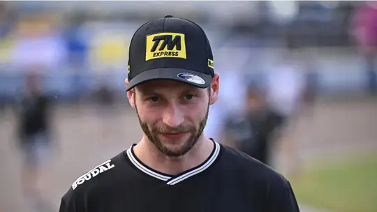 Kacper Woryna zaliczył upadek w walce o zwycięstwo w drugim finale Speedway Euro Championship
