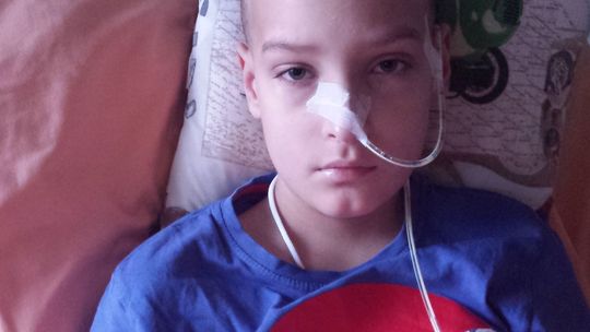 Kacper ze szkoły trafił do szpitala. "Z pierwszego leczenia pamiętam najmniej, a było najłagodniejsze"