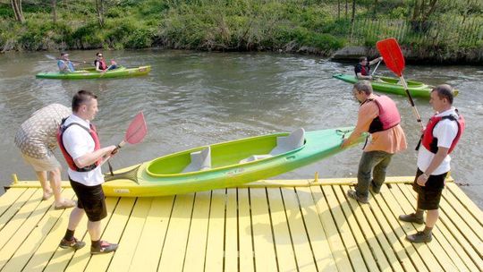 Kajakiem z Kępy do Kazimierza 