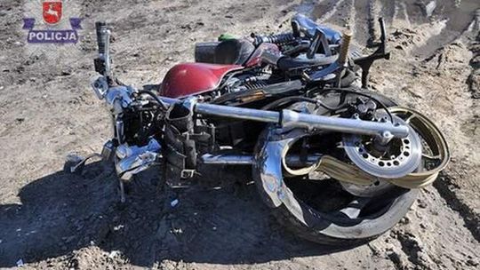 Kąkolewnica. Ciągnik zderzył się z motocyklistą