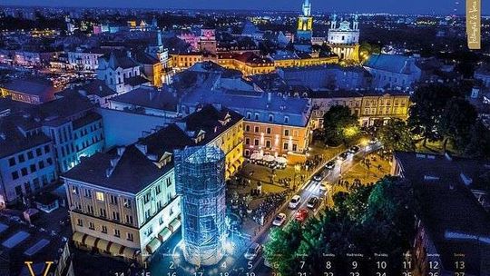 Kalendarz Bene Meritus Terrae Lublinensi 2018. Z lotu ptaka [ZDJĘCIA]