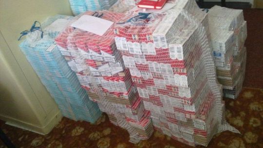 Kaliłów: W piwnicy trzymał papierosy z przemytu