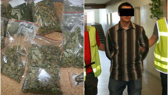Kalinowszczyzna: 30-latek miał w mieszkaniu spore ilości marihuany