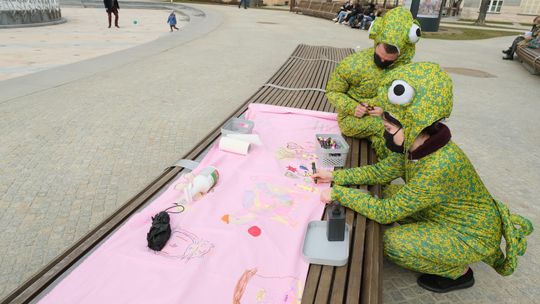 Kameloeony w Lublinie zbierają miłe słowa. Gdzie można je spotkać?