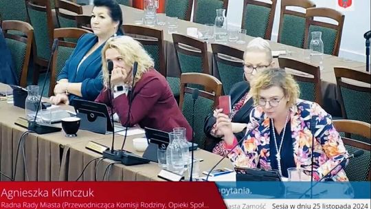 Kamery na komisji nie będzie. Ale radna nie składa broni