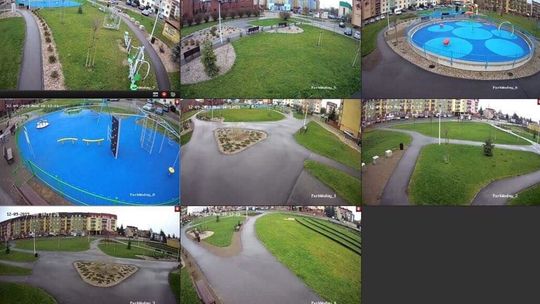 Kamery pojawiły się w nowym parku w Białej Podlaskiej