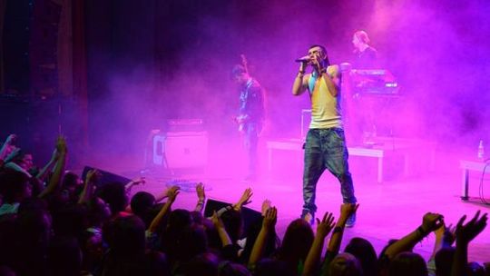 Kamil Bednarek rozgrzał publiczność w Puławach (zdjęcia)