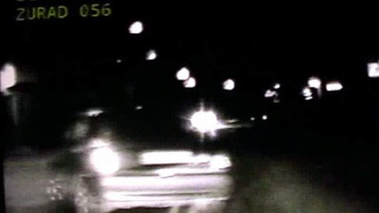 Kamionka: Policjanci ścigali pijanego kierowcę (wideo)