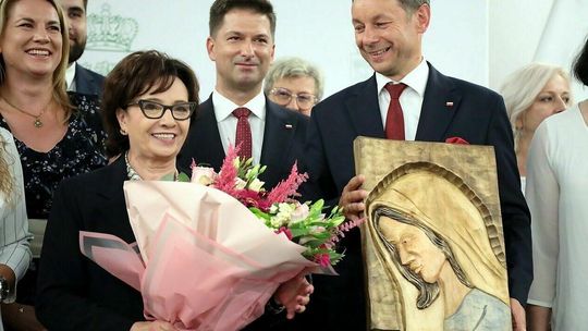 Kampania wyborcza trwa.  Elżbieta Witek była w Chełmie