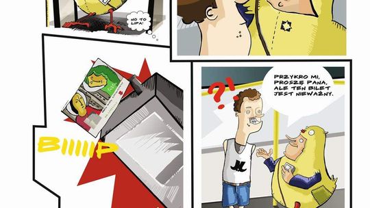 Kanary na wesoło w lubelskich autobusach