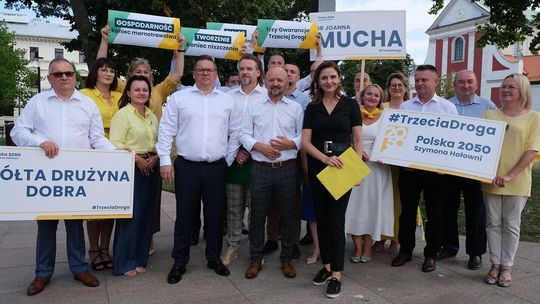 Kandydaci Polska 2050 z okręgów nr 6 i 7 w wyborach do Sejmu. Ewa Jaszczuk zrezygnowała 