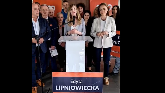 Kandydatka na burmistrza podsumowała kampanię