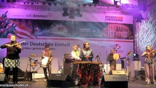 Kapela Ze Wsi Warszawa na kiermaszu turystycznym