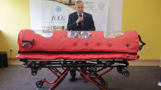 Kapsuła życia będzie służyć pacjentom z woj. lubelskiego. Takiego sprzętu jeszcze u nas nie było