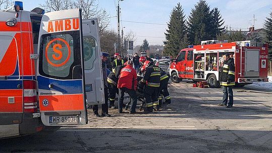 Karetka jechała 20 kilometrów przez 42 minuty 