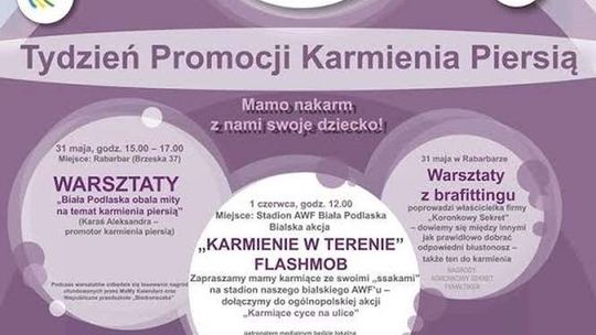 'Karmiące cyce na ulice'. Akcja społeczna i flashmob w Białej Podlaskiej