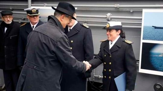 Katarzyna Mazurek objęła dowództwo ORP Lublin (zdjęcia)