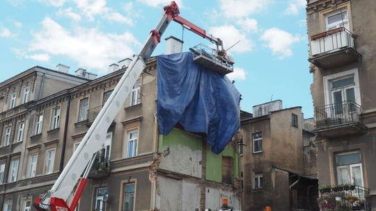 Katastrofa budowlana przy ul. Lubartowskiej. Będzie kontrola innych kamienic w złym stanie