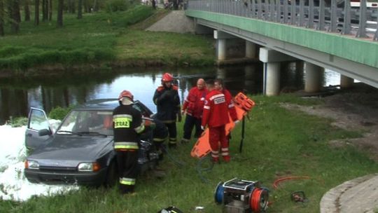 Katastrofa ekologiczna przy moście: To tylko ćwiczenia