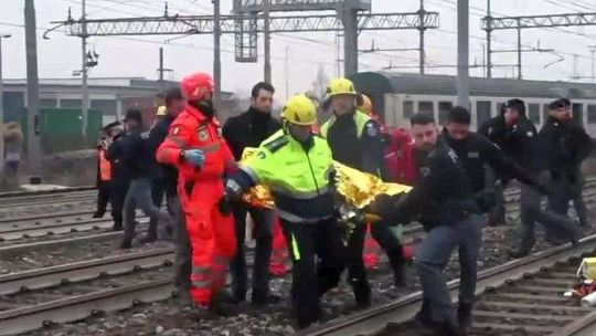 Katastrofa kolejowa we Włoszech. Są ofiary śmiertelne i ranni