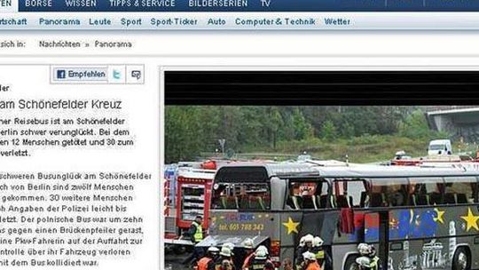 Katastrofa polskiego autokaru pod Berlinem. Dziś minął rok