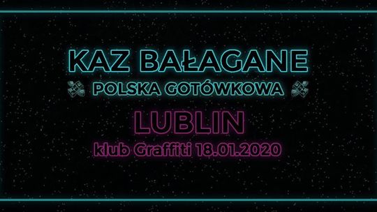 Kaz Bałagane z koncertem w Graffiti