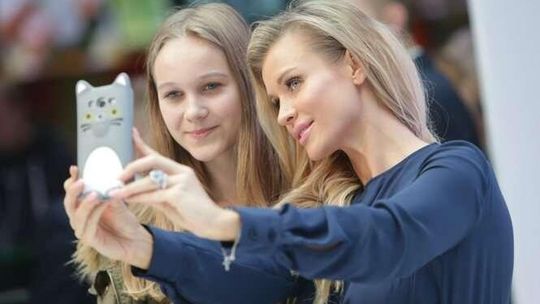 Każdy chciał selfie z Joanną Krupą. Znana modelka w Felicity (zdjęcia)