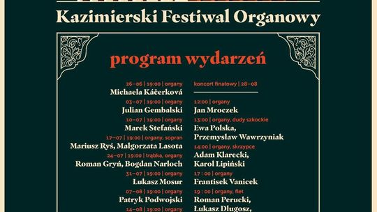Kazimierski Festiwal Organowy 2021