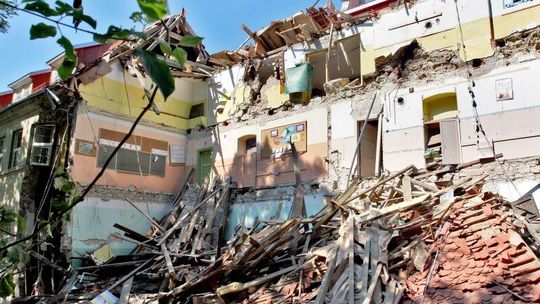 Kazimierz Dolny: Lekcje w kontenerze po wybuchu w szkole